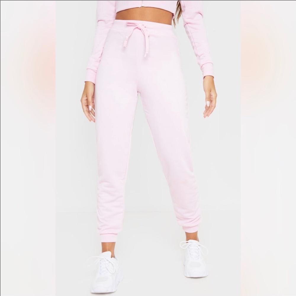 Juicy Couture Zuma Velour whisper Pink Jogger NWT